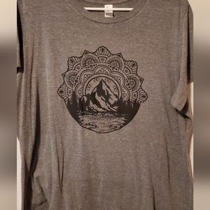 Mandala mountain t-shirt